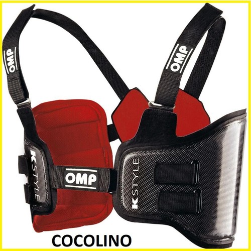 Omp carbon rippenschutz kart - carbon,